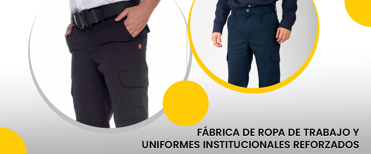 Fábrica de ropa de trabajo y uniformes institucionales reforzados